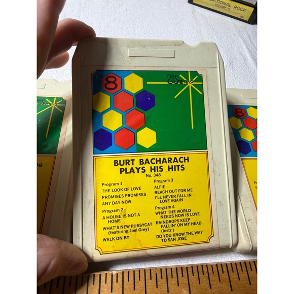 Lot of 11 Vintage 8 Track Tapes Johnny Mathis Osmonds Burt Bacharach Rock Jazz - Picture 16 of 17